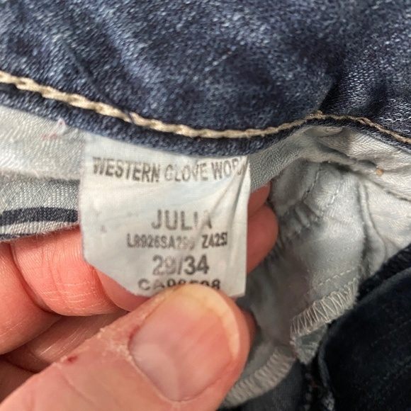 Silver Jeans JULIA Women's Stone Wash Jeans Size 29/34 - Picture 11 of 16